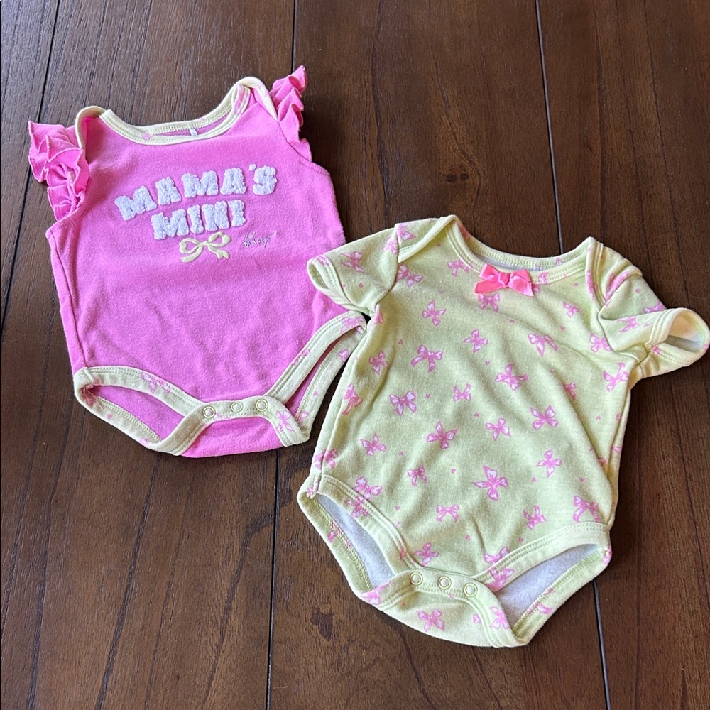 Betsey Johnson Mama’s Mini and Bows Bodysuit Bundle